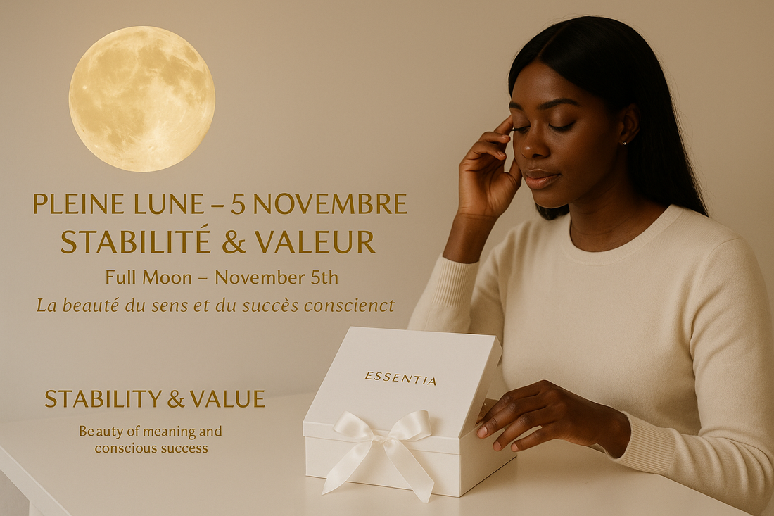 🌕 Pleine Lune du 5 novembre 2025 – Stabilité & Valeur